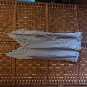 Victoria secret barely worn teddy    lace detail size small